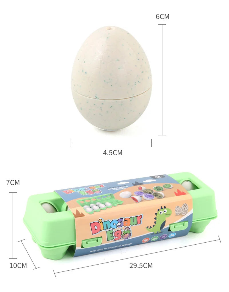 The Moka Baby™ Montessori Shapes and Colors Eggs