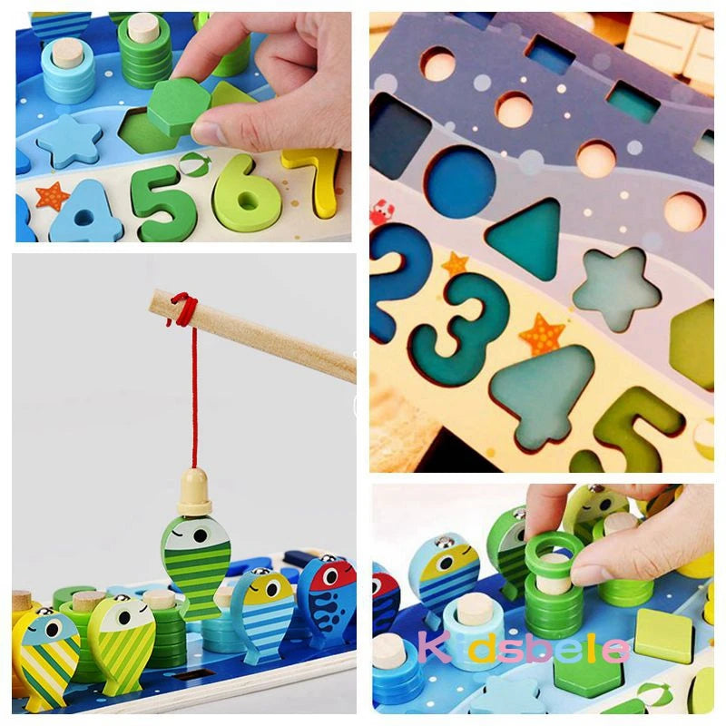 The Moka Baby™ Wooden Learning Board