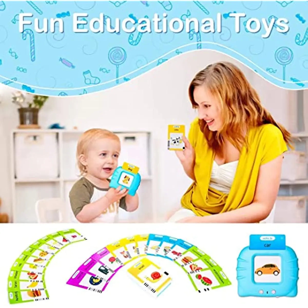 The Moka Baby™ Educational Talking Cards