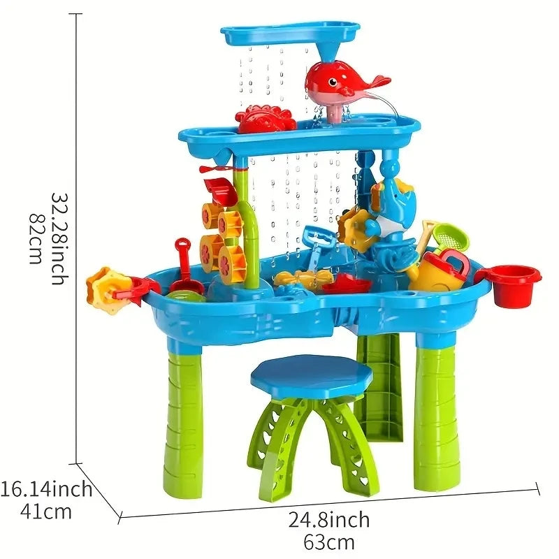 The Moka Baby™ Sand & Water Play Table for Kids