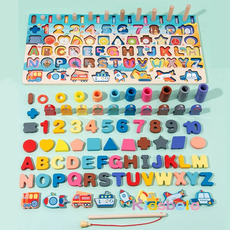 The Moka Baby™ Wooden Learning Board