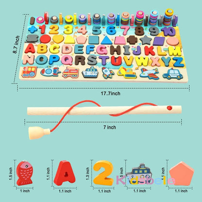 The Moka Baby™ Wooden Learning Board